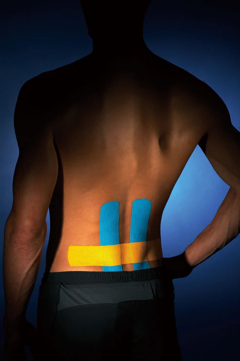 LP SUPPORT 674 MAXTAPING® Sports Kinesiology Tape – 50 mm x 4 m Roll (100 % Cotton)