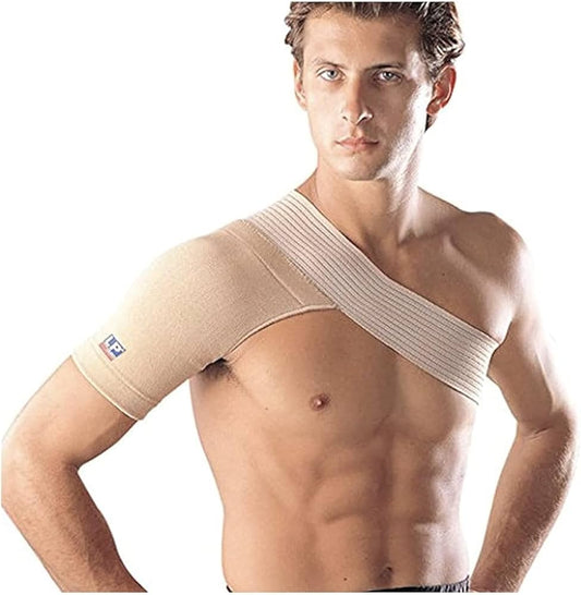 LP SUPPORT 958 Shoulder Brace – Adjustable Compression Support for Rotator Cuff Injury, Dislocation