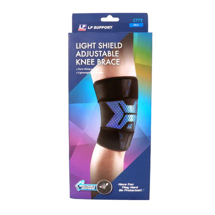 LP SUPPORT CT72 LIGHT SHIELD ADJUSTABLE KNEE BRACE (FOR KNEE INSTABILITY)
