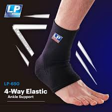 LP SUPPORT 650  Ankle Sleeve – Compression Fit for Sports, Workouts & Daily Activity