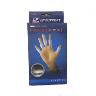 LP SUPPORT 645 Finger Support – Elastic Wraps for Light Compression & Sports Use (10pcs/box)