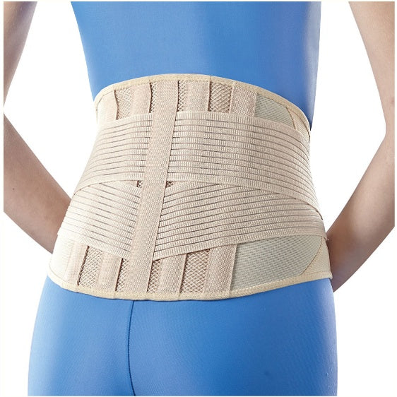 OPPO 2267-10 Sacro Lumbar Support – 10" Back Brace for Lower Back Pain, Disc Herniation & Da