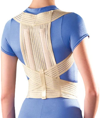 OPPO 2275 Adjustable Back Support Brace with Reinforced Straps